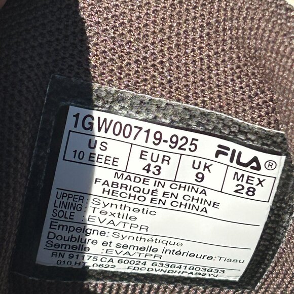 Fila Talon 2-Strap Walking Shoes – Men’s – New - Picture 12 of 14